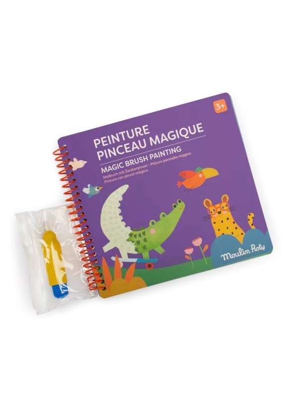 Peinture pinceau magique Les Toupitis
