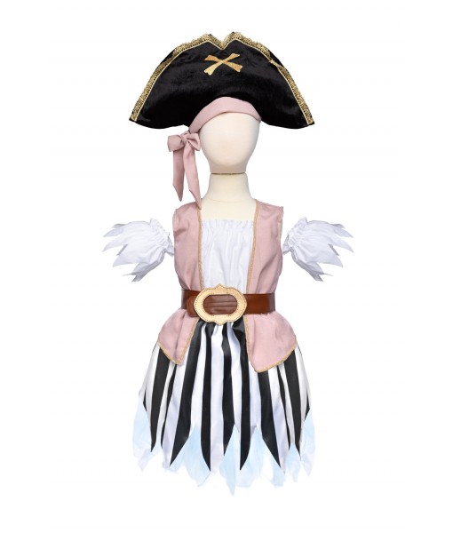Robe de pirate Kira 5-6 ans