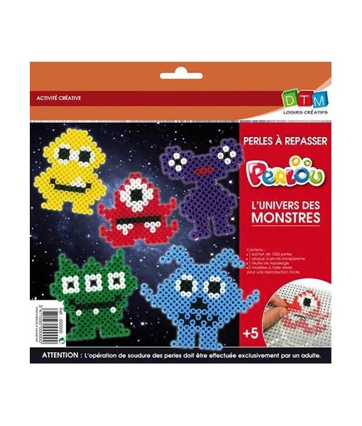 Kit perlou monstres (1000 perles)