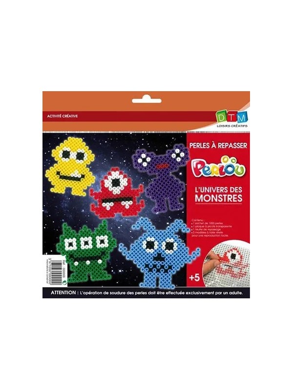 Kit perlou monstres (1000 perles)