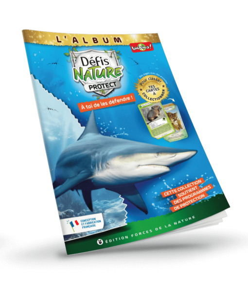 Défis Nature protect - Album rangement requin