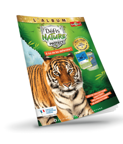 Défis Nature protect - Album rangement tigre