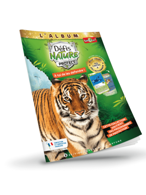 Défis Nature protect - Album rangement tigre