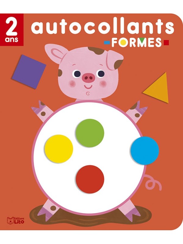 Autocollants formes 2 ans - Les animaux de la ferme