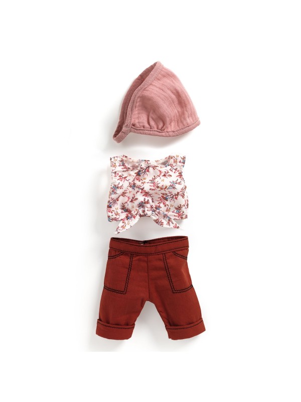 Lovely Poméa - Tenue Burgundy pour poupée 32 cm