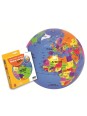 Globe terrestre gonflable 30 cm - Notre monde