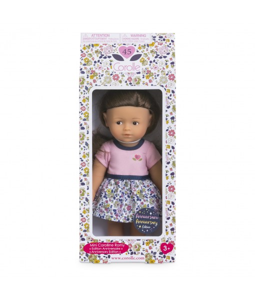 Mini poupée Corolline Romy brune 20 cm édition anniversaire