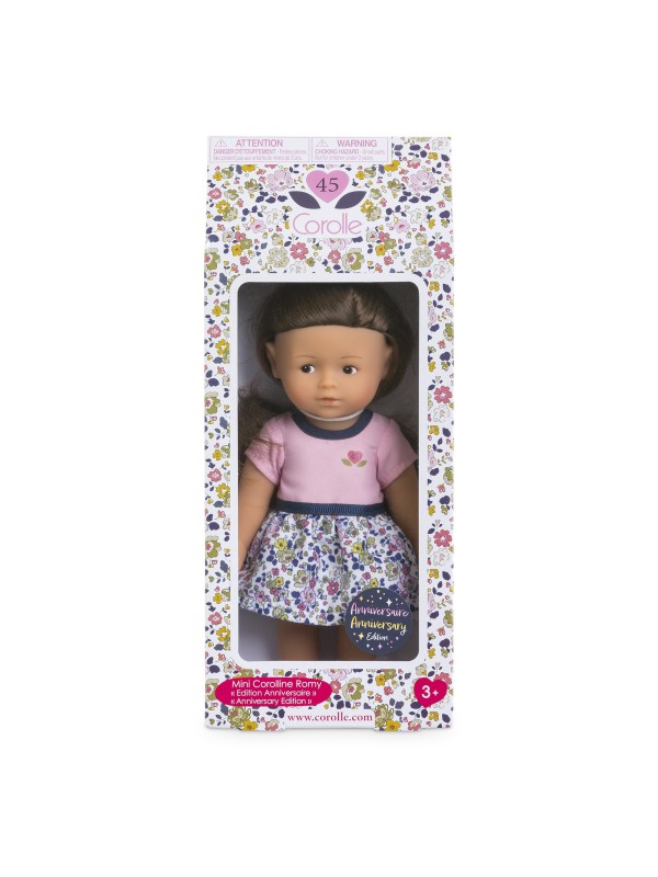 Mini poupée Corolline Romy brune 20 cm édition anniversaire
