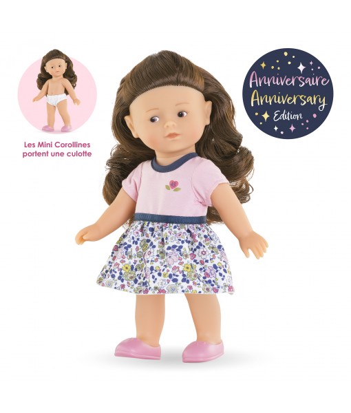 Mini poupée Corolline Romy brune 20 cm édition anniversaire