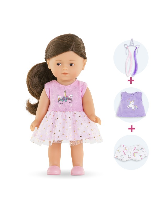 Coffret mini Corolline Romy licorne