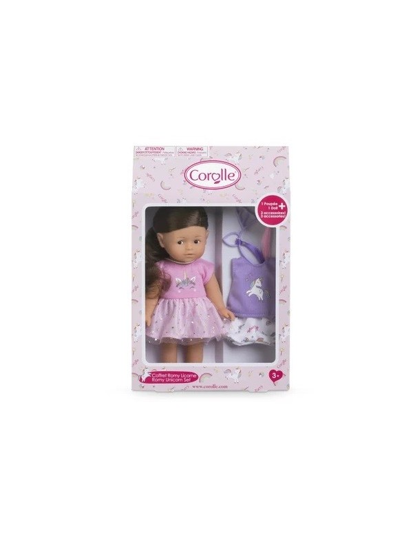 Coffret mini Corolline Romy licorne