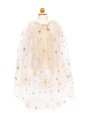 Cape étoilée or 4-6 ans