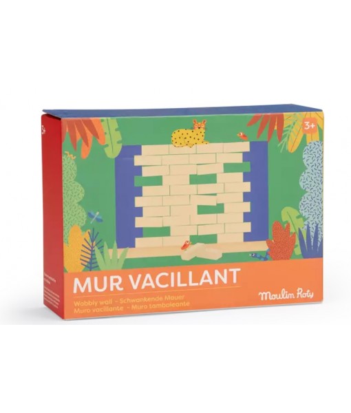Mur vacillant en bois Les Toupitis