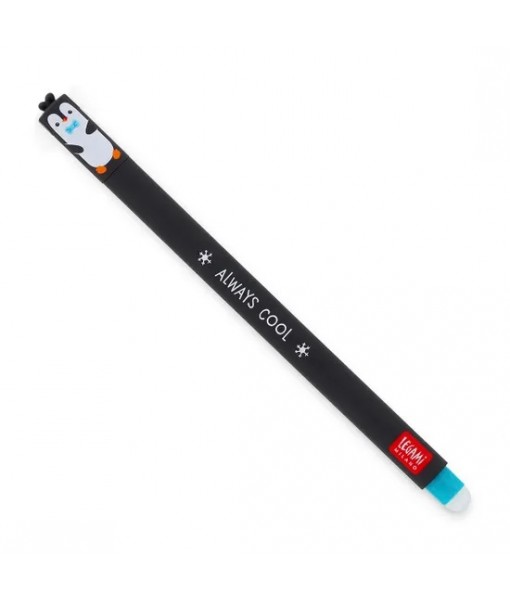 Stylo à encre gel effaçable pingouin