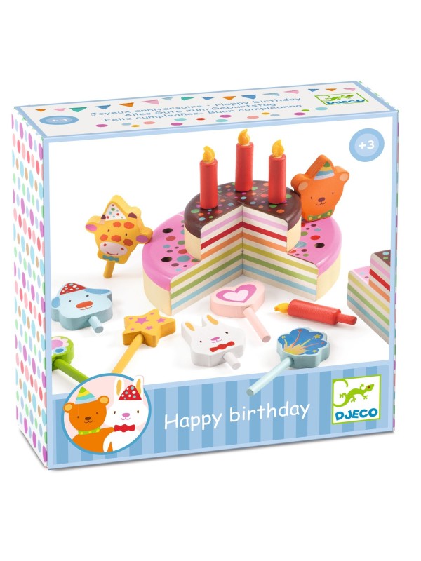 Happy birthday Gâteau d'anniversaire - dînette
