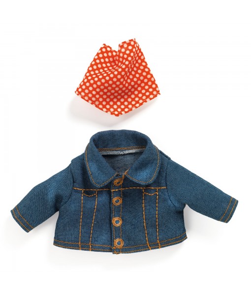Lovely Poméa - Tenue Blue jacket pour poupée 32 cm