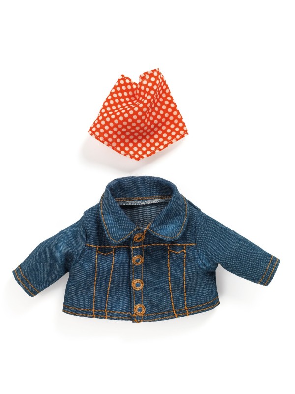 Lovely Poméa - Tenue Blue jacket pour poupée 32 cm