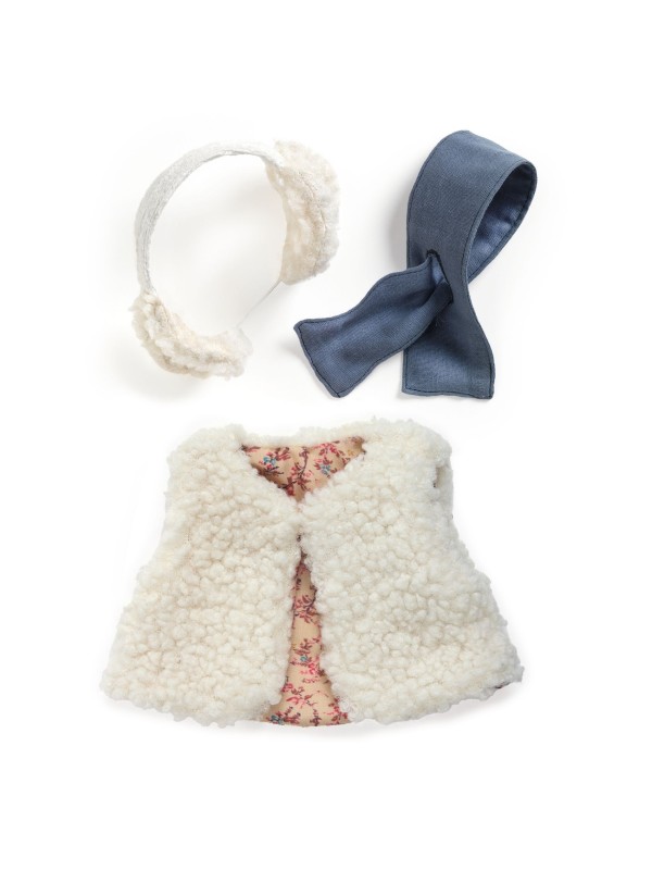 Lovely Poméa - Tenue Moumoute pour poupée 32 cm