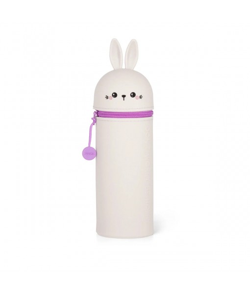 Trousse en silicone souple 2en1 - Kawaii lapin