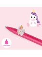 Stylo à encre gel avec animal décoratif - Licorne