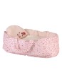 Grand couffin en tissu coccinelles