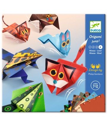 Origami animaux sauteurs