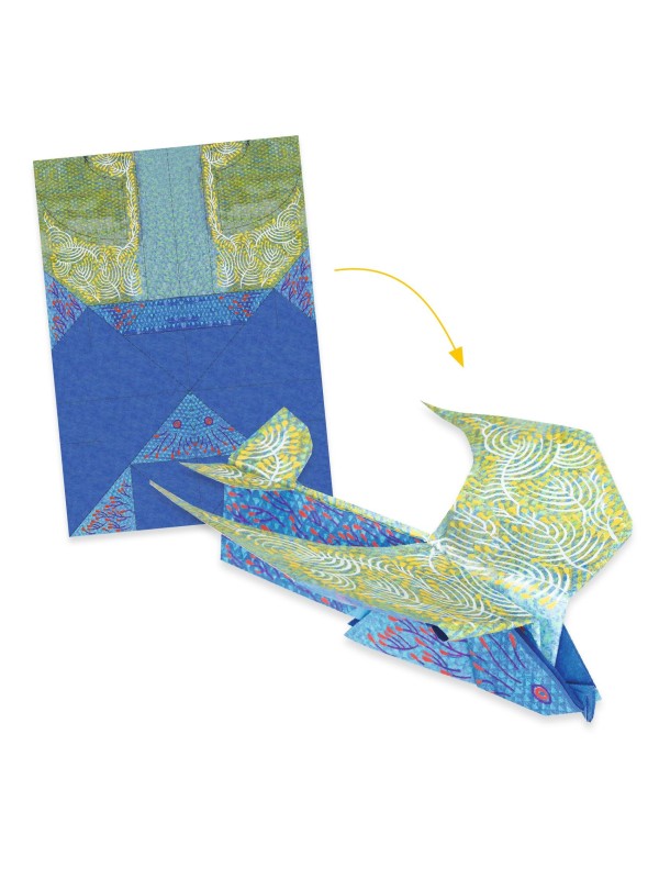 Origami à tire d'ailes