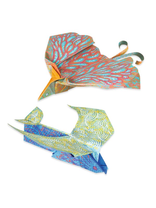 Origami à tire d'ailes