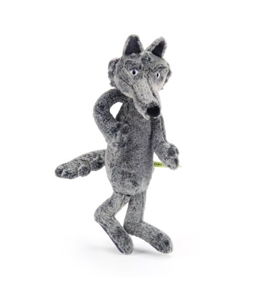 Loup peluche Ecole des loisirs