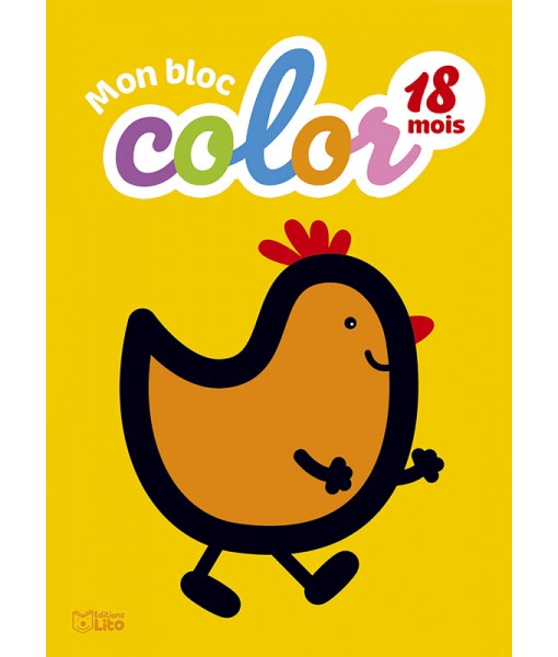Mon bloc color - La poule