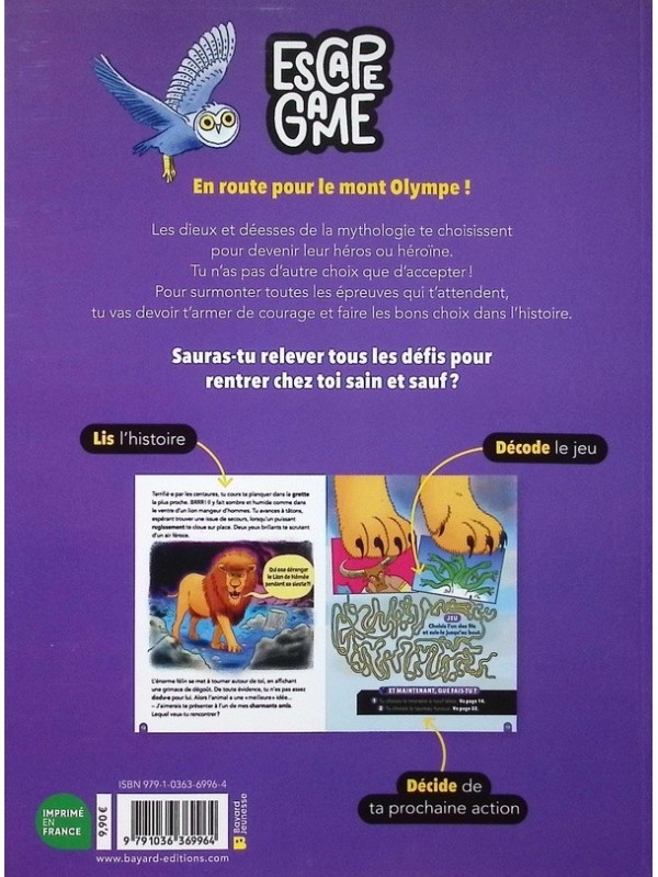 Escape game 3 - Dans la mythologie grecque