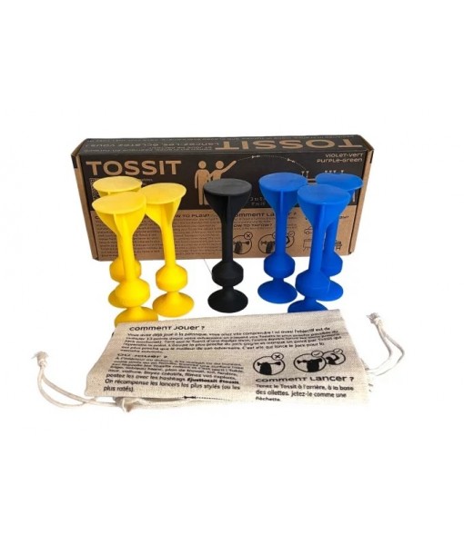 Tossit bleu-jaune - jeu d'adresse