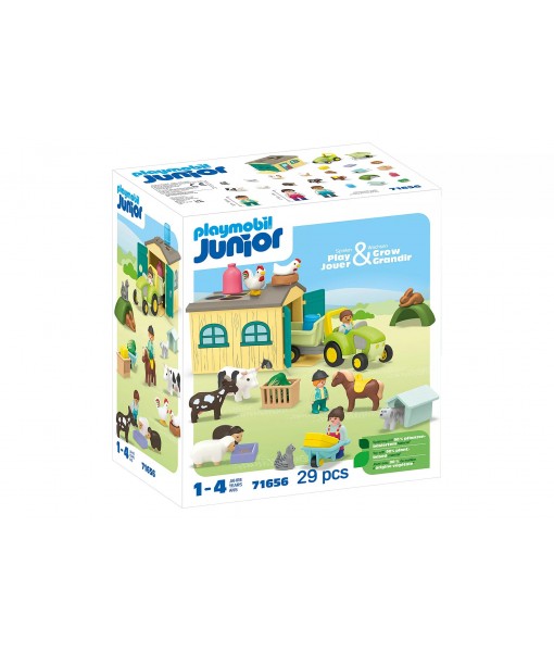 Junior - Ferme avec tracteur et animaux