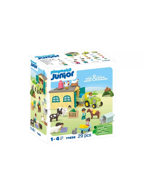 Junior - Ferme avec tracteur et animaux