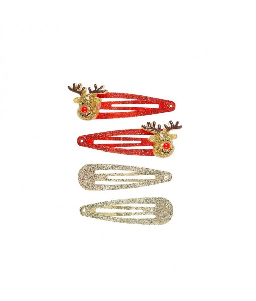 Barrettes renne (x4)