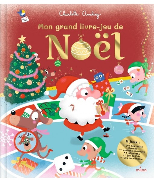 Mon grand livre-jeu de Noël