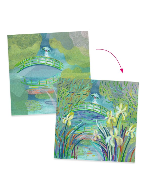 Inspired by - Sur l'étang aux nymphéas (Claude Monet)