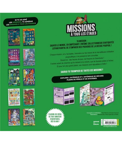 Missions à tous les étages 3 - A la poursuite de Lothar Rantul