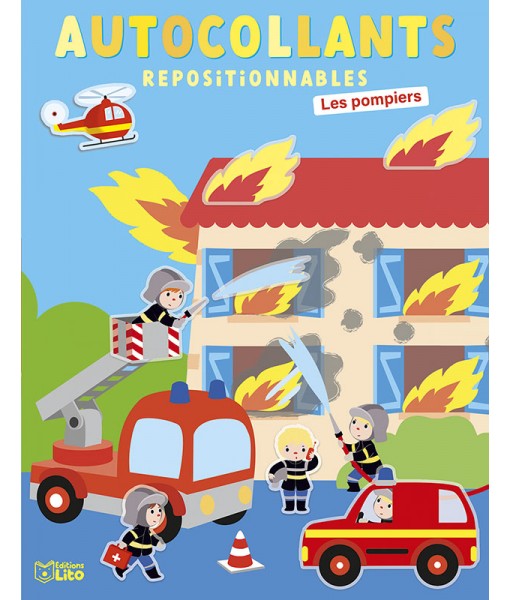 Autocollants repositionnables Les pompiers