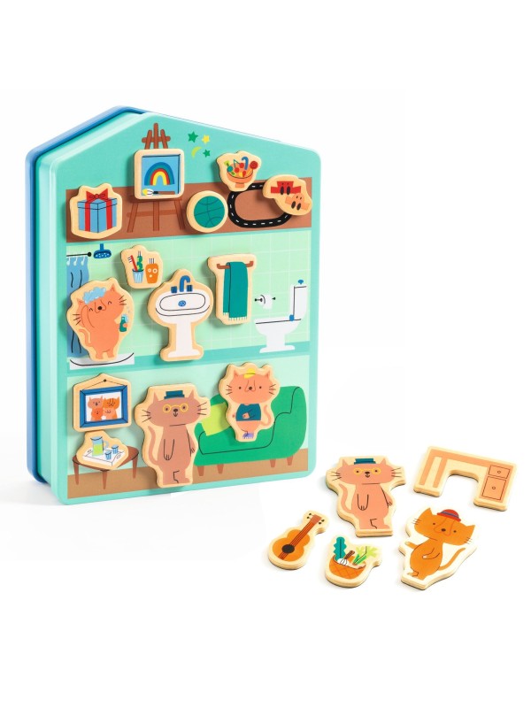 Inzebox - InZeHouse - magnétiques en bois