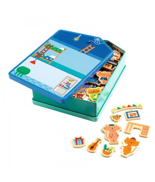 Inzebox - InZeHouse - magnétiques en bois