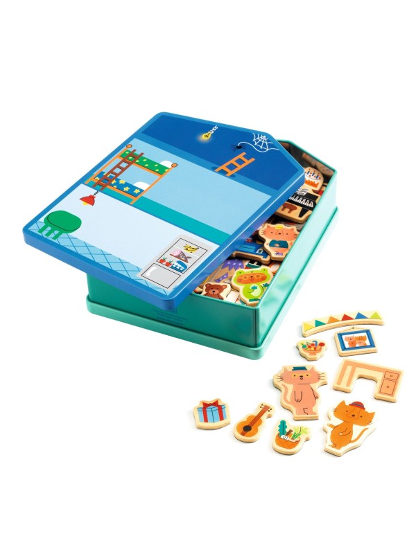 Inzebox - InZeHouse - magnétiques en bois