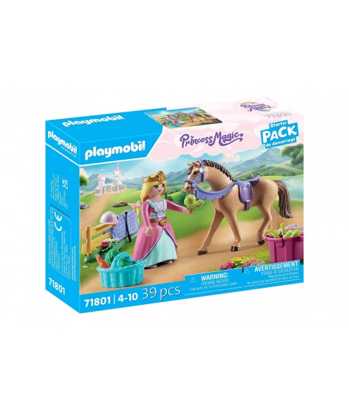 Starter pack - Princesse cavalière avec cheval