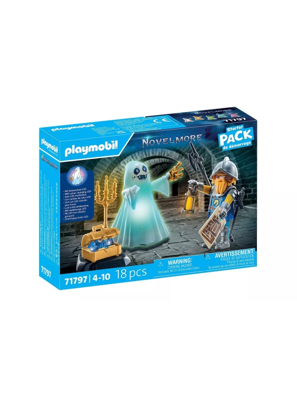 Novelmore - Chevalier et fantôme effets lumineux multicolores
