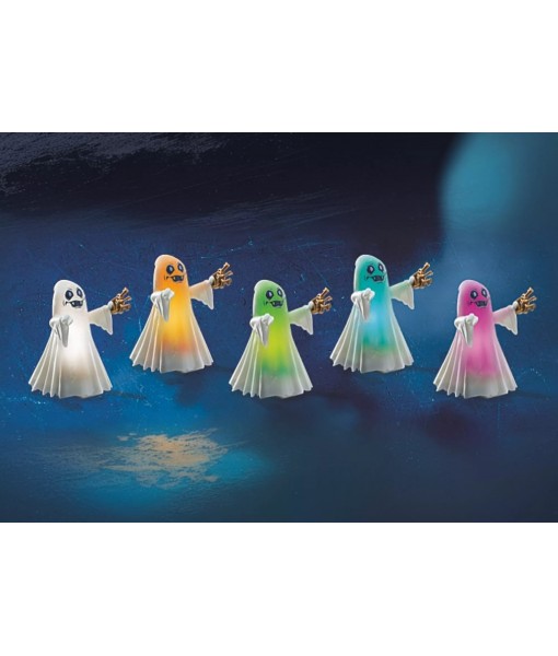 Novelmore - Chevalier et fantôme effets lumineux multicolores