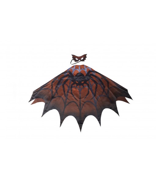 Cape et masque super héros araignée 4-6 ans
