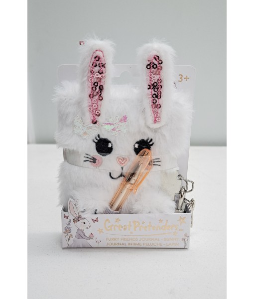 Journal intime peluche lapin
