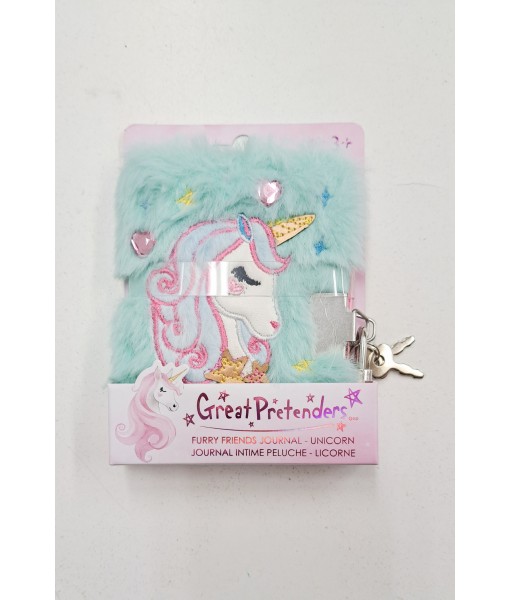 Journal intime peluche licorne