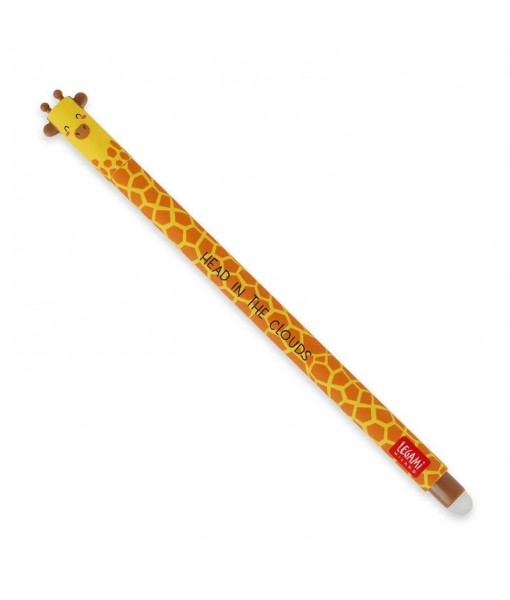 Stylo à encre gel effaçable girafe
