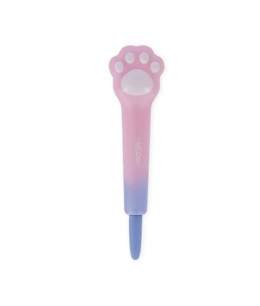 Stylo à encre gel anti-stress patte de chat